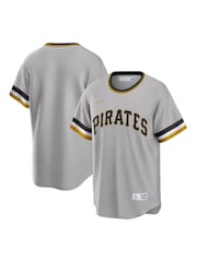 Nike Grey Pittsburgh Pirates Official Replica Cooperstown 1967-86 Jersey - Image 1 of 3