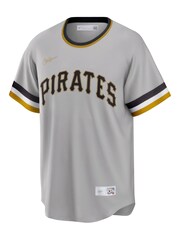 Nike Grey Pittsburgh Pirates Official Replica Cooperstown 1967-86 Jersey - Image 2 of 3
