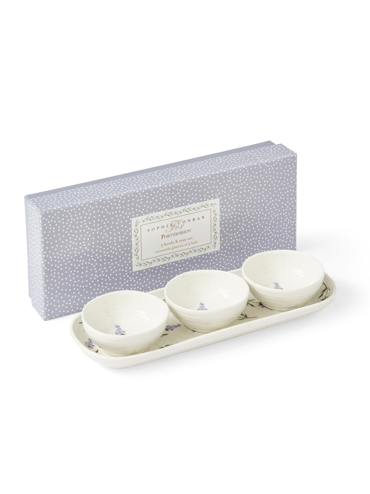 Portmeirion Lavandula 3 Bowls and Tray Set - Image 6 of 6 Portmeirion Lavandula 3 Bowls and Tray Set - Image 6 of 6