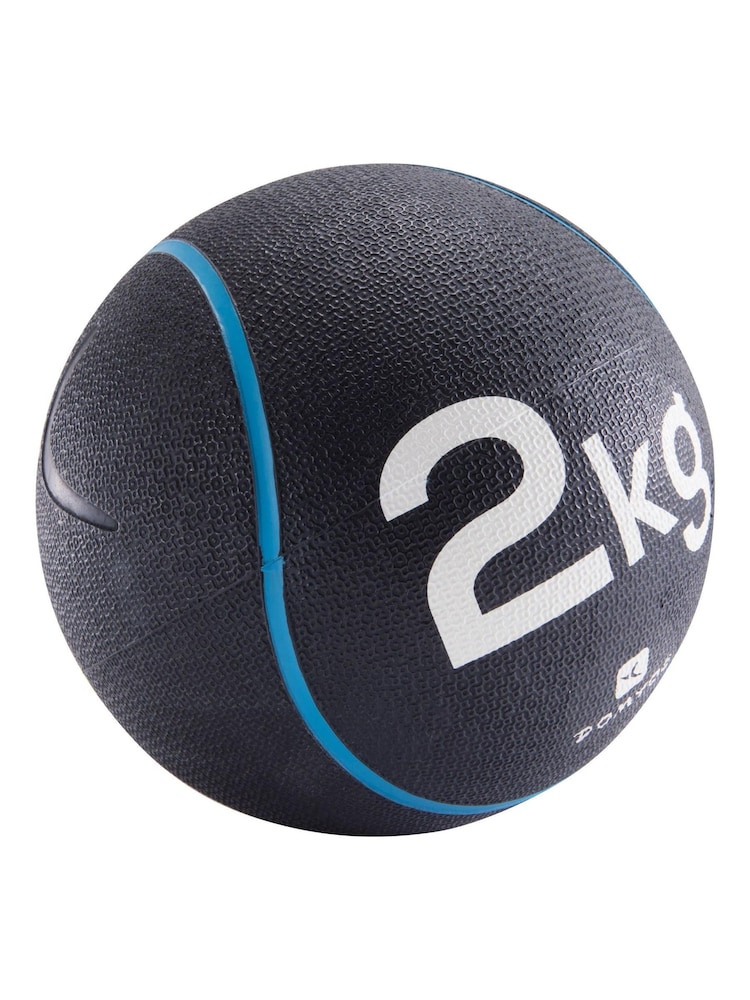 Decathlon Medicine Ball 2kg Diameter 22cm Domyos - Image 2 of 2