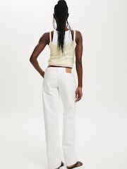 Cotton On White Low Rise Straight Jeans - Image 2 of 6