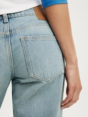 Cotton On Blue Low Rise Straight Jeans - Image 5 of 7