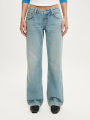 Cotton On Blue Low Rise Straight Jeans - Image 7 of 7