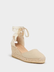 LK Bennett Natural Maureene Casual Sandals - Image 2 of 4