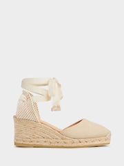 LK Bennett Natural Maureene Casual Sandals - Image 3 of 4