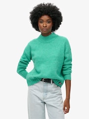 Superdry de gola falsa Essential Jumper - Imagem 1 de 5