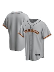 Nike Grey San Francisco Giants Official Replica Road Jersey Youth - Image 1 of 3