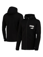Puma Black Manchester City Casuals Hoodie Jacket - Image 1 of 3