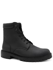 Jones Bootmaker Black Dalmazio Leather Lace Up Boots - Image 3 of 6