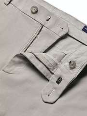 Charles Tyrwhitt Grey Slim Fit Washed Chinos Trousers - Image 6 of 6