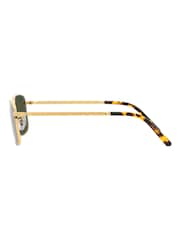 Ray-Ban Gold 0RB3717 Sunglasses - Image 6 of 12