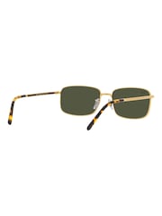 Ray-Ban Gold 0RB3717 Sunglasses - Image 9 of 12