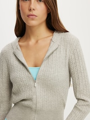 Cárdigan de punto con capucha Everfine de Cotton On - Imagen 4 de 4