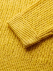 Superdry Apricot Orange Twist Brushed Crew Neck Jumper - Image 5 of 5
