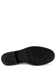 Jones Bootmaker Black Quavon Leather Tasselled Loafers - Image 6 of 6