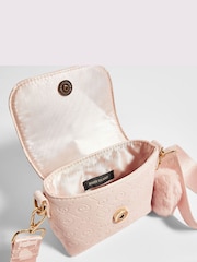 River Island Pink Monogram Kendal Cross-Body Bag - Image 3 of 4