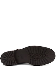 Jones Bootmaker Chestnut Brown Dalmazio Leather Lace Up Boots - Image 5 of 6