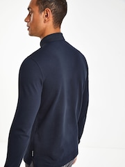 Armani Exchange Long Sleeve Polo Shirt - Image 2 of 6