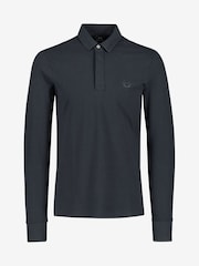 Armani Exchange Long Sleeve Polo Shirt - Image 6 of 6