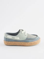 Blue Boat Shoes - Image 3 of 5