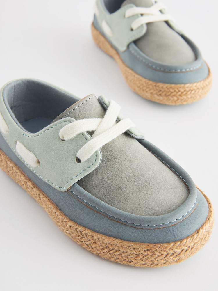 Blue Boat Shoes - Image 5 of 5