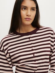 Cotton On Red Sara Button Cardigan - Image 4 of 4