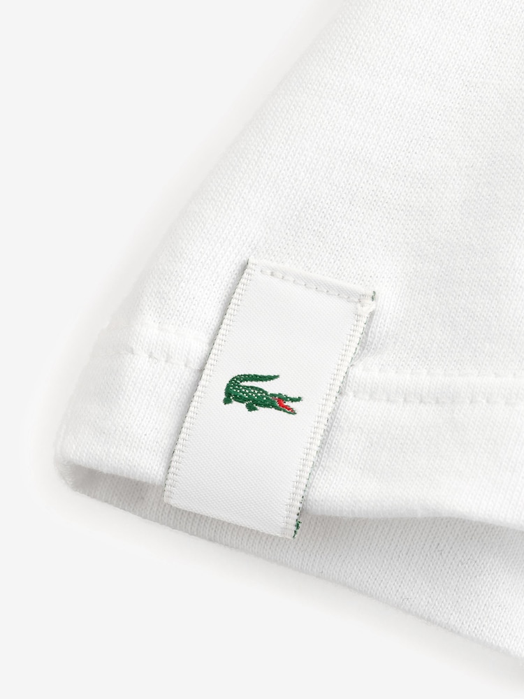 Lacoste 100% Cotton T-Shirts 3 Pack - Image 8 of 8