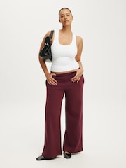 Cotton On Red Baggy Sweatpants - Image 1 of 6