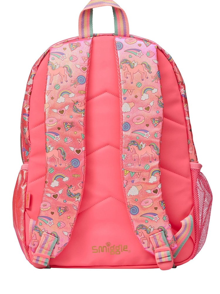 Smiggle Pink Fiesta Classic Backpack - Image 2 of 3