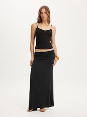 Cotton On Black Honey Maxi Skirt - Image 1 of 4