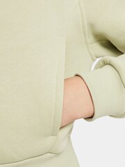 Hellgrün - Nike Club Cropped-Kapuzensweatshirt aus Fleece - Bild 6 von 6