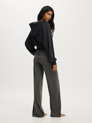 Cotton On Dark Grey Oversized Zip Through Hoodie - Image 8 of 8