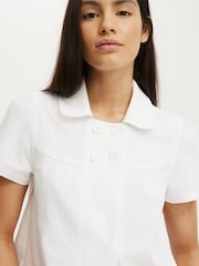 Cotton On White Pippa Babydoll Shirt - Image 4 of 4