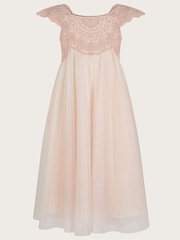 Monsoon Pink Estella Dress - Image 1 of 3