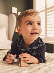 Blue Star Button Down Pyjamas (9mths-8yrs) - Image 2 of 7