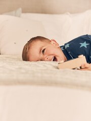 Blue Star Button Down Pyjamas (9mths-8yrs) - Image 5 of 7