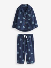 Blue Star Button Down Pyjamas (9mths-8yrs) - Image 6 of 7