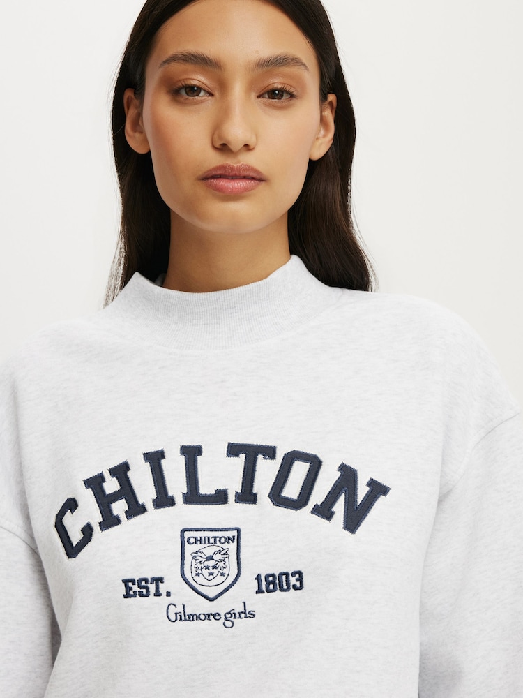 Cotton On License Mock Neck Свитшот - 4суретінің 4 суреті