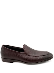Jones Bootmaker Red Royce Leather Loafers - Image 4 of 6