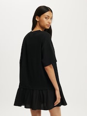 Cotton On Black Tilly Layered T-Shirt Dress - Image 3 of 4