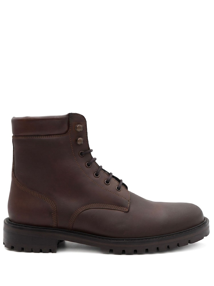 Jones Bootmaker Brown Dalmazio Leather Lace Up Boots - Image 2 of 6 Jones Bootmaker Brown Dalmazio Leather Lace Up Boots - Image 2 of 6