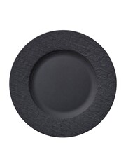 Villeroy & Boch Black Manufacture Rock Salad Plate - Image 1 of 3