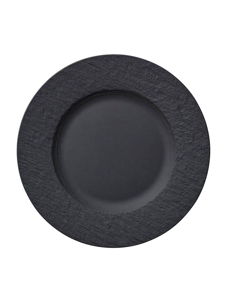 Villeroy & Boch Black Manufacture Rock Salad Plate - Image 1 of 3