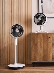 Dimplex White Duo Cool 2-in-1 Smart Electric Pedestal Fan - Image 1 of 6