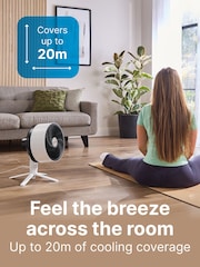 Dimplex White Duo Cool 2-in-1 Smart Electric Pedestal Fan - Image 3 of 6