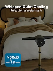 Dimplex Black Gold Flex Blade Multi-Directional Bladeless Fan - Image 3 of 6