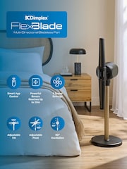 Dimplex Black Gold Flex Blade Multi-Directional Bladeless Fan - Image 5 of 6