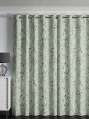Sage Green Regency Made to Measure 100% Cotton Curtains - Image 2 of 9