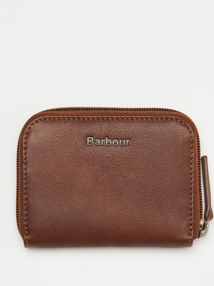 Barbour® Brown Laire Leather Purse - Image 1 of 6