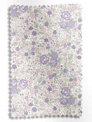 Laura Ashley Lavender Rowena Made to Measure 100% Cotton Curtains - Image 9 of 9